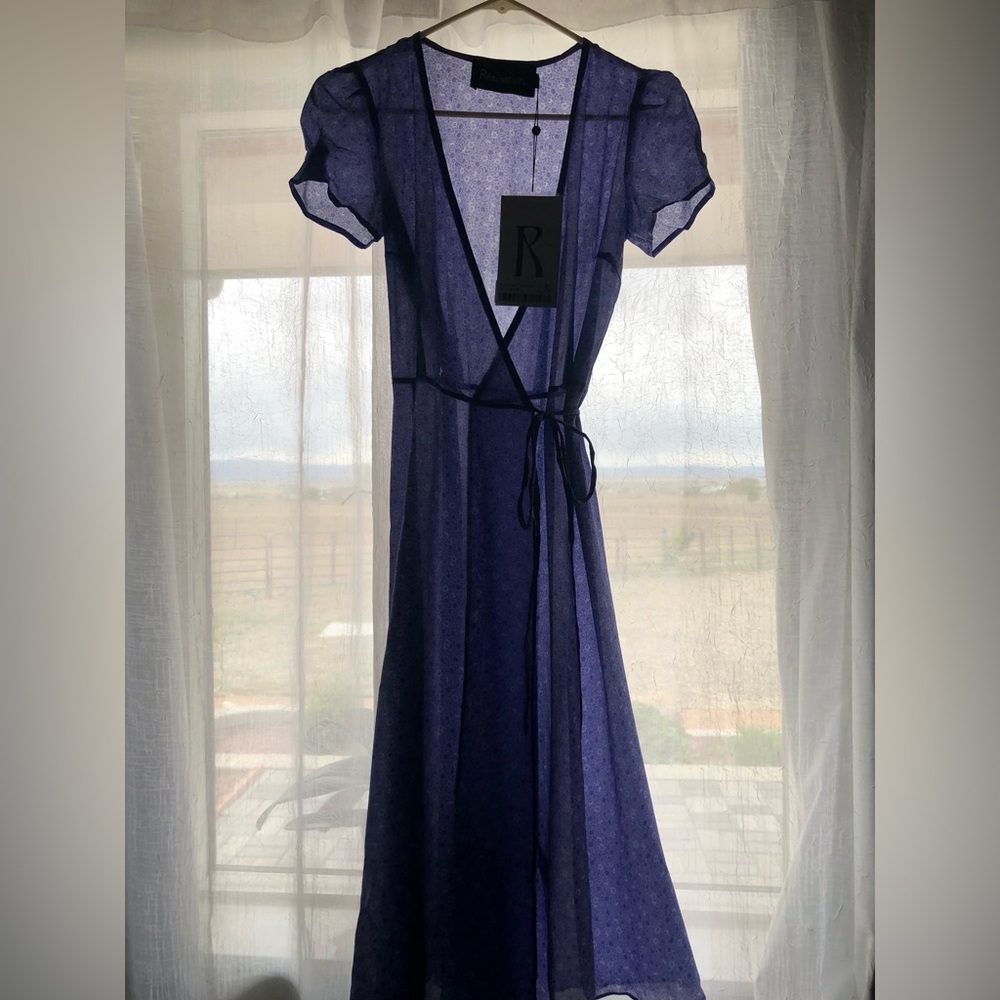 NWT Realisation Par The Teale Dress XXS Purple Haze